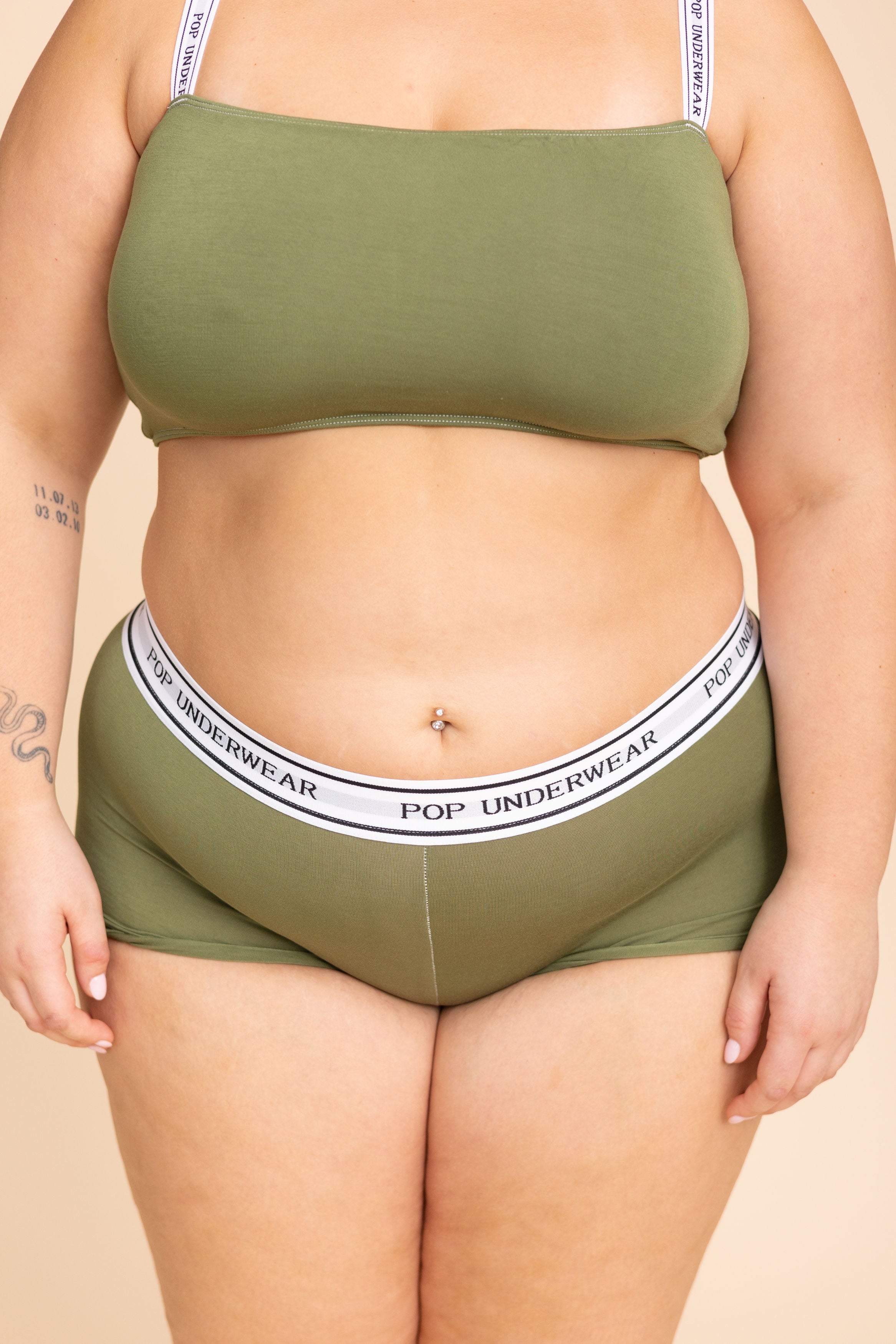 Boxer Femme "KAKI"