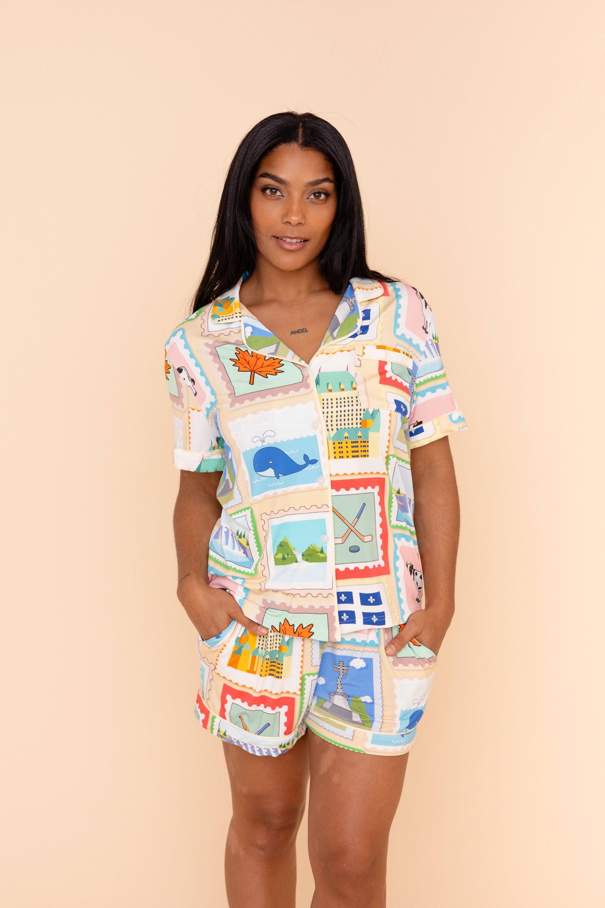 Chemisier Pyjama "JE ME SOUVIENS"