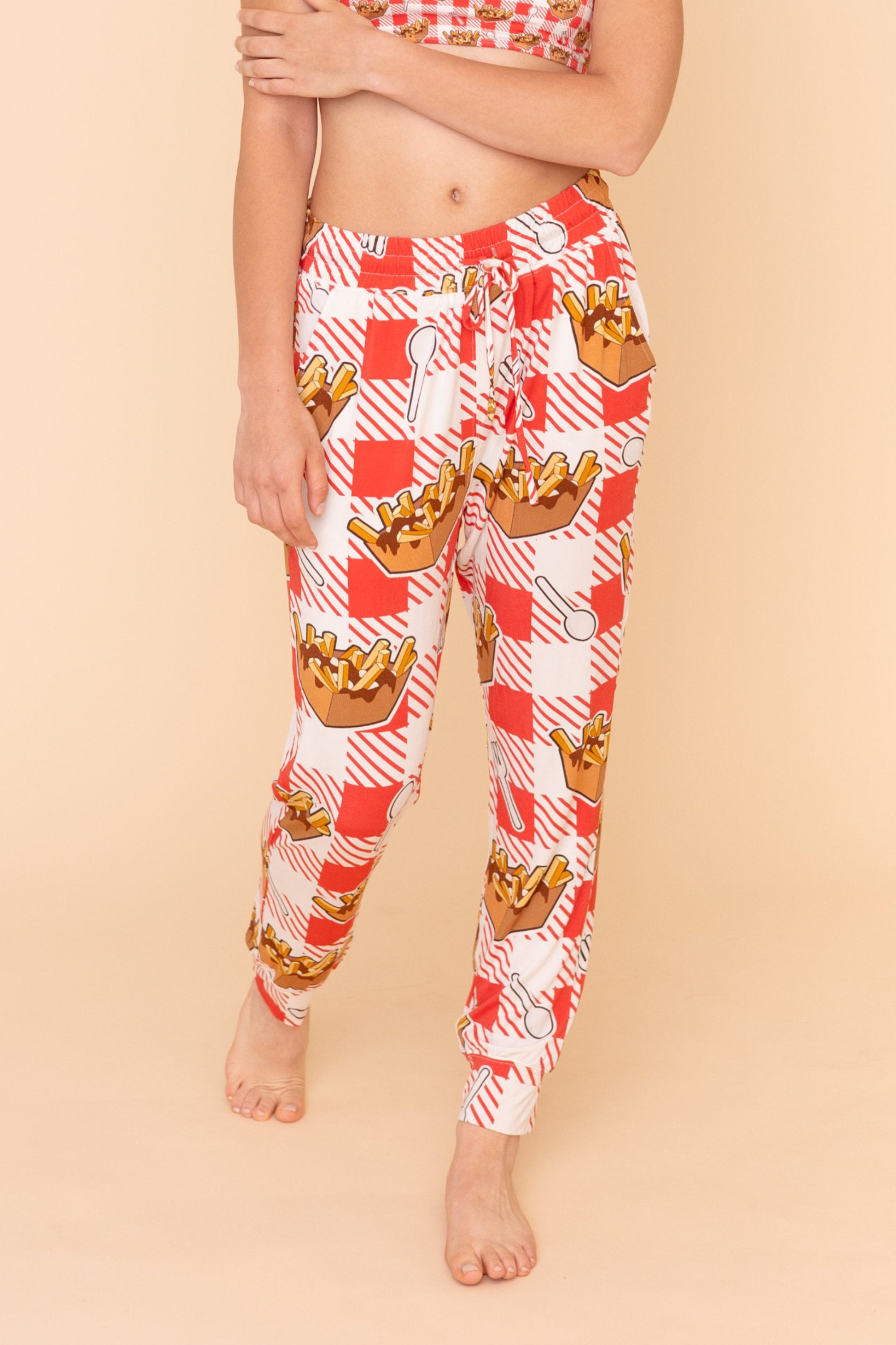 Jogging Pyjama Unisexe "LÂCHE PAS LA PATATE"