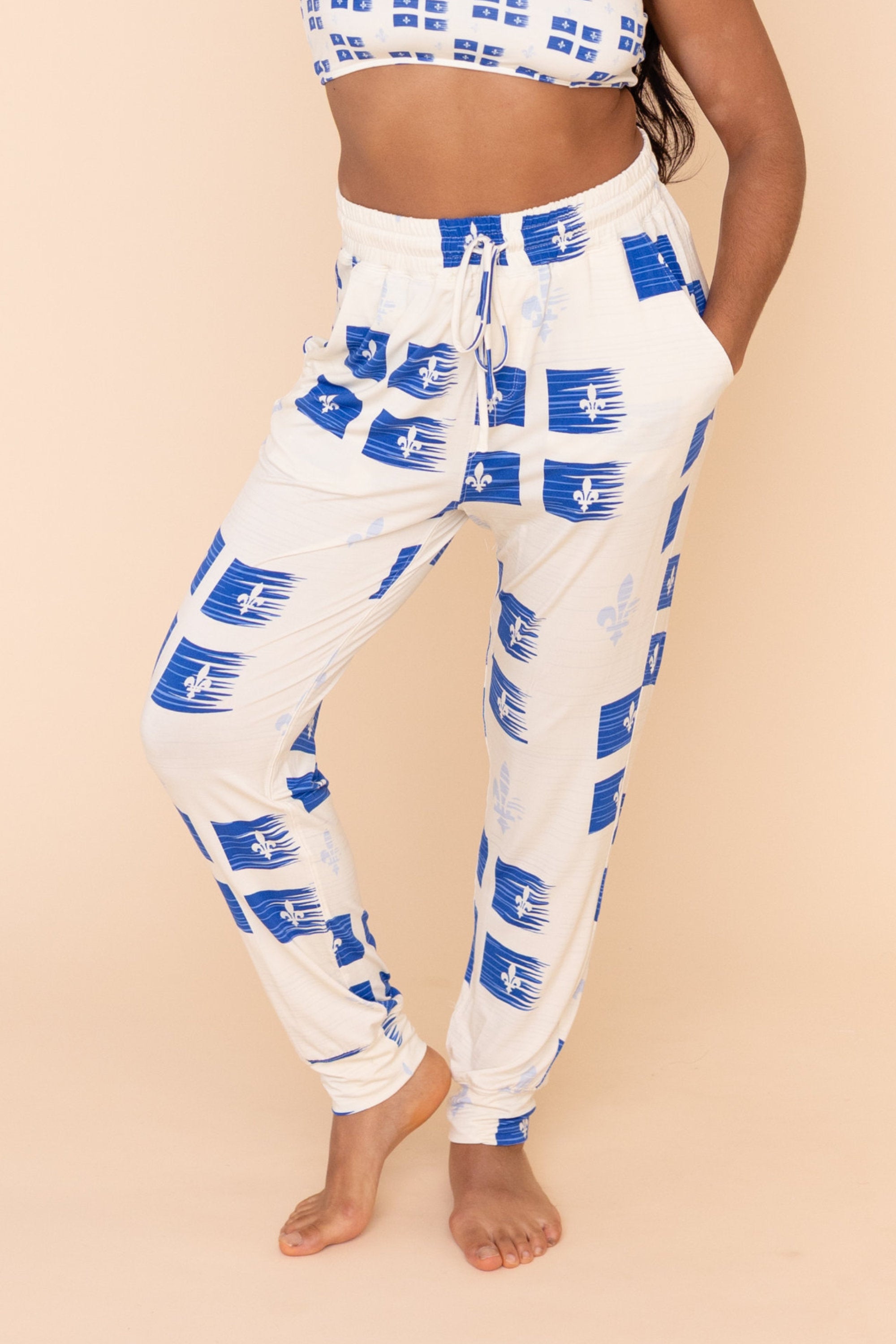 Jogging Pyjama Unisexe "VIVE LE QUÉBEC"