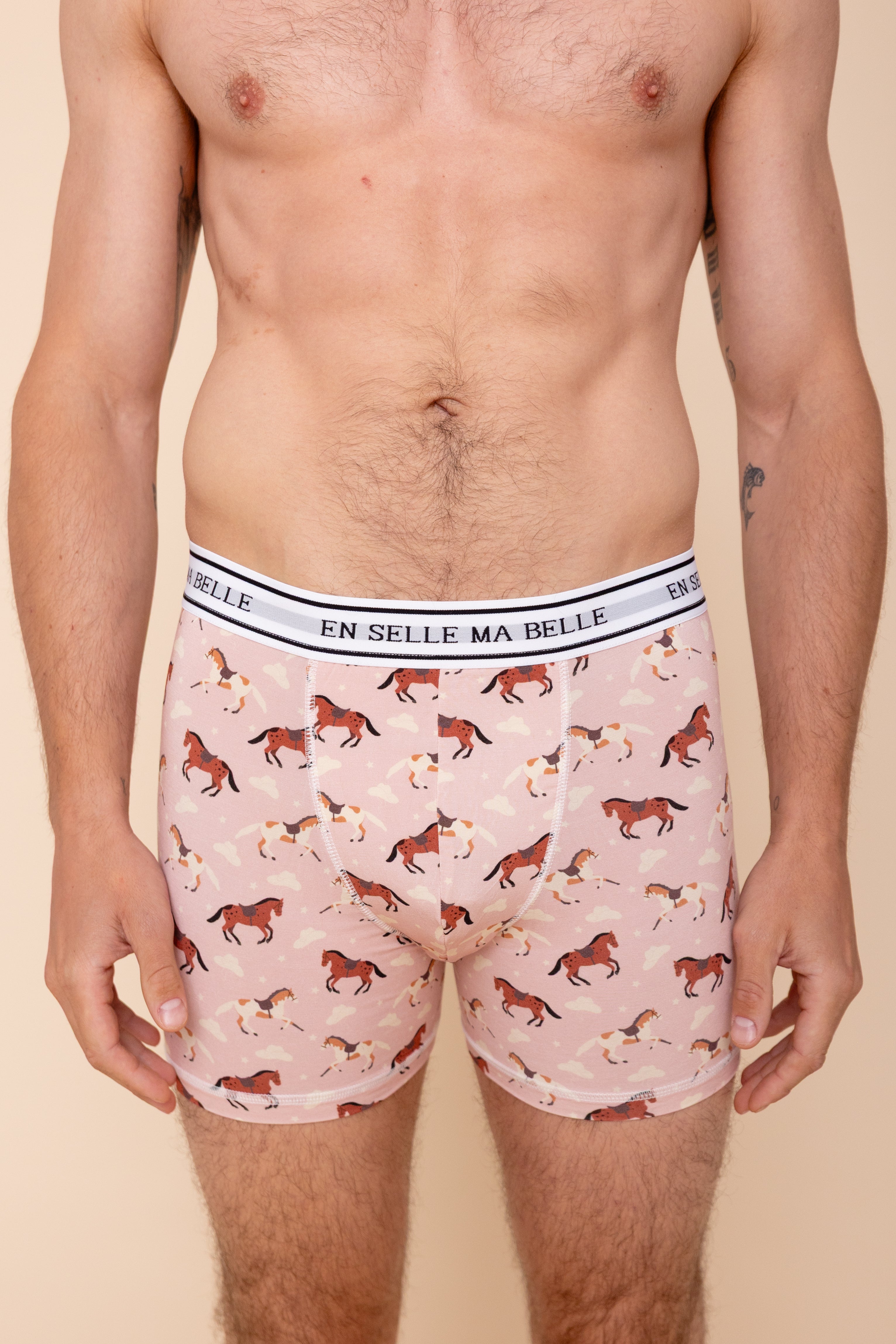 Long Boxer Briefs "EN SELLE MA BELLE"