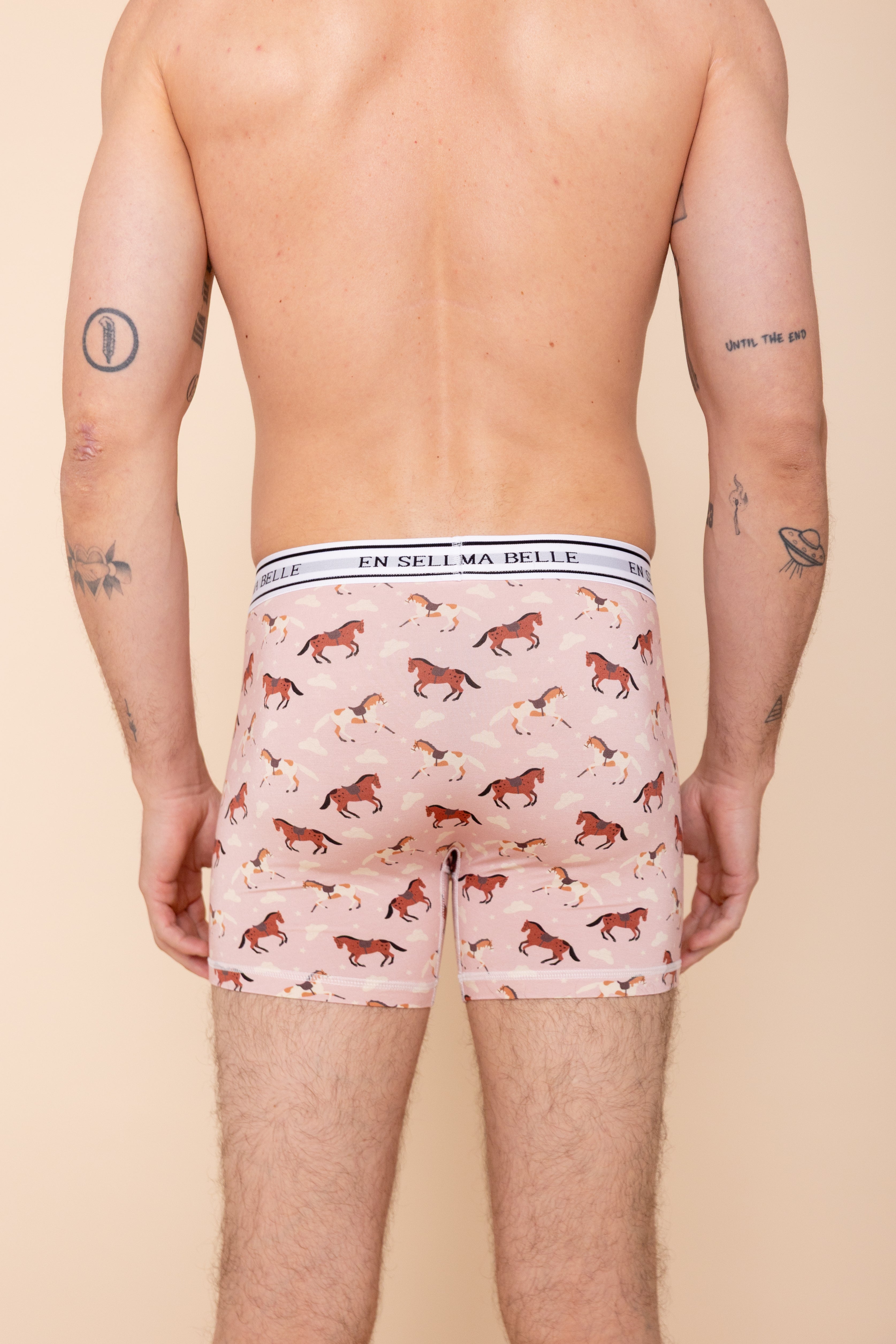 Boxer Long "EN SELLE MA BELLE"
