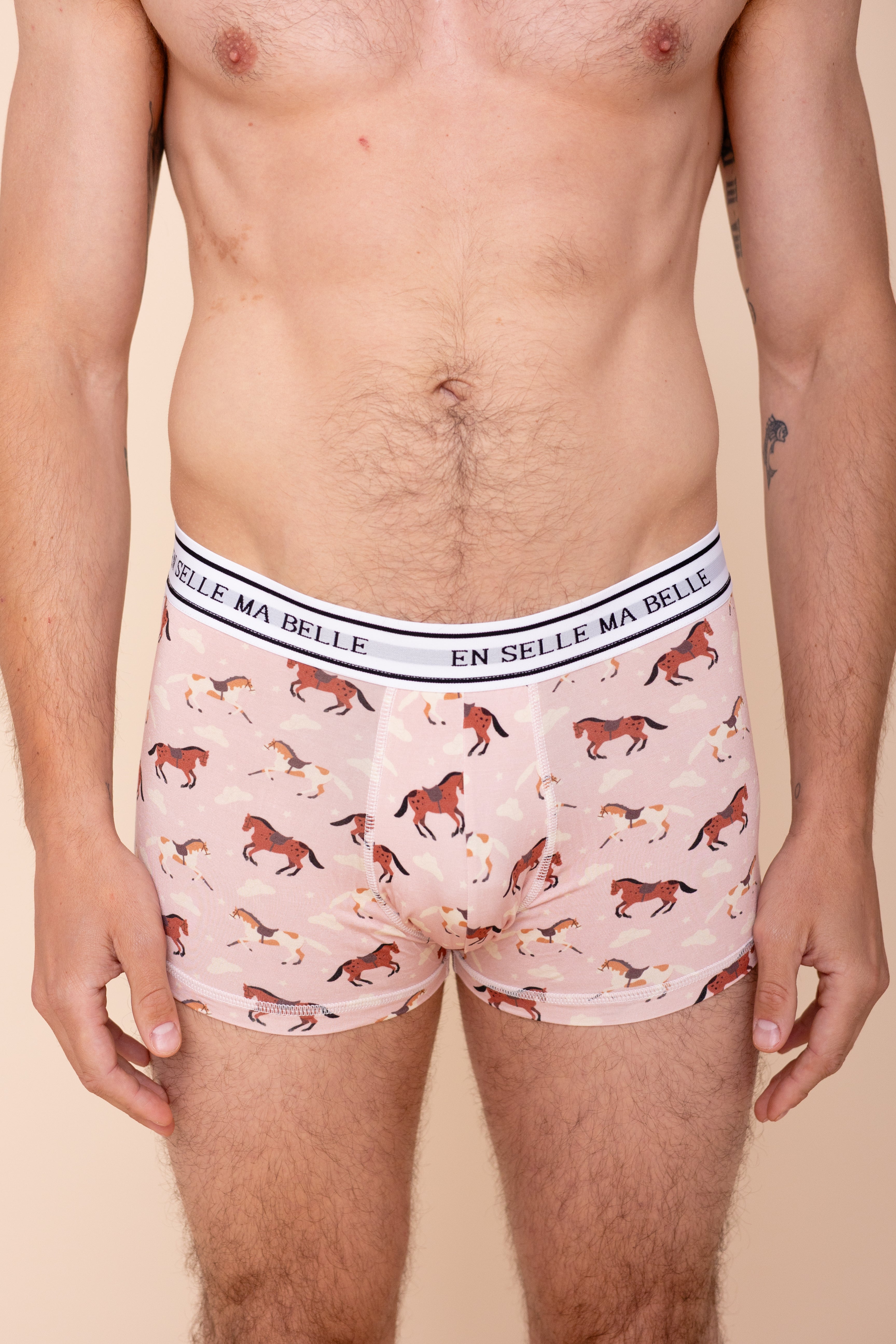 Short Boxer Briefs "EN SELLE MA BELLE"