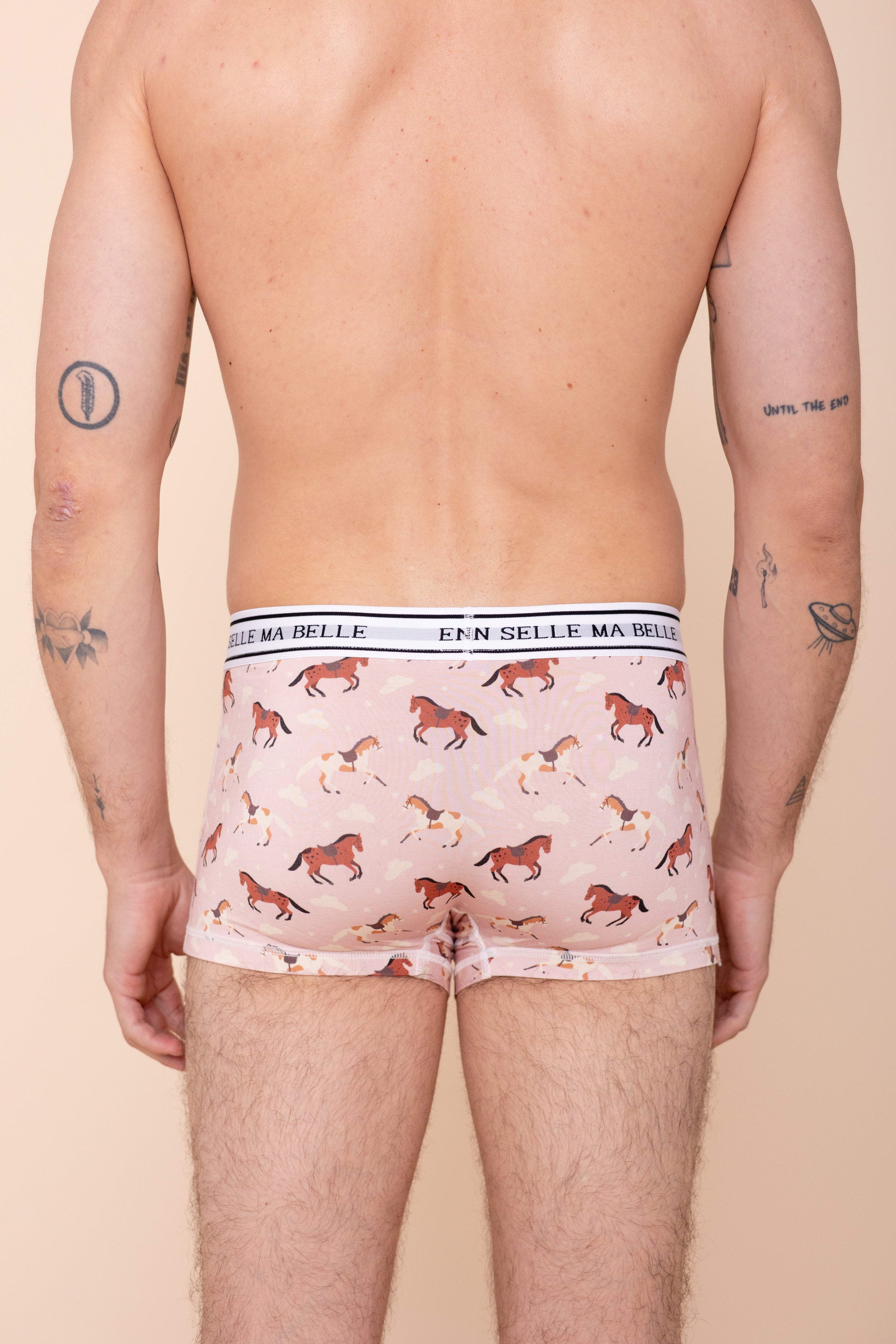 Boxer Court "EN SELLE MA BELLE"