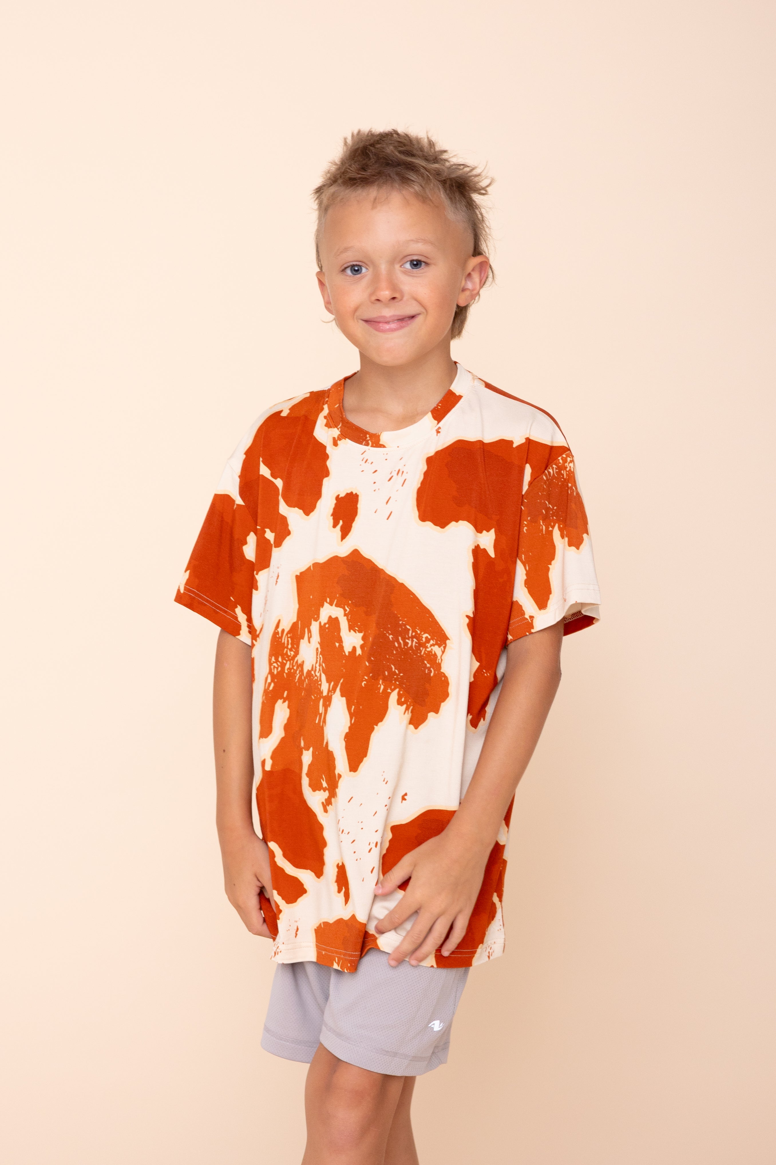 Long Tee Enfant "VACHE-MENT HOT"