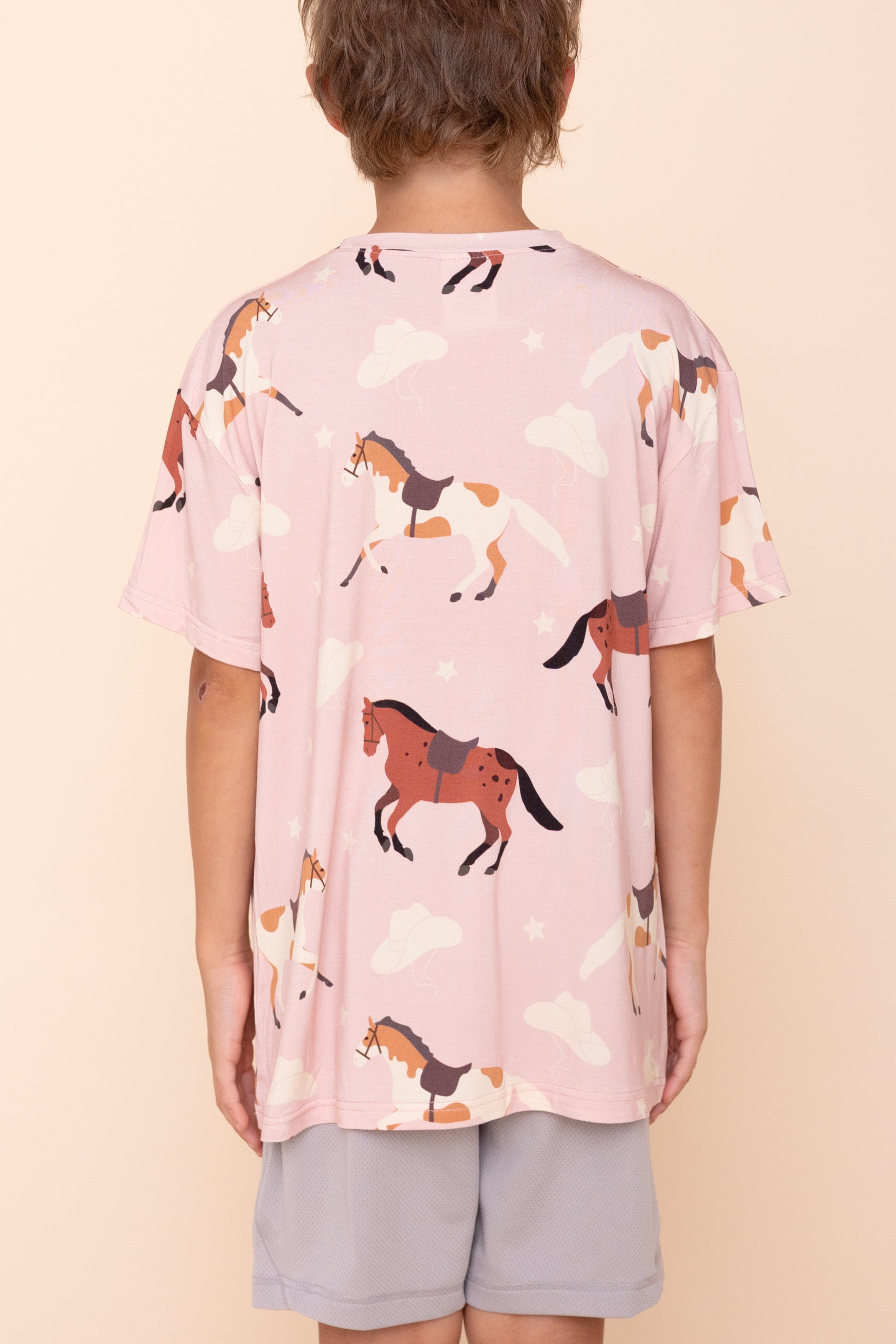 Kids' Long Tee "EN SELLE MA BELLE"