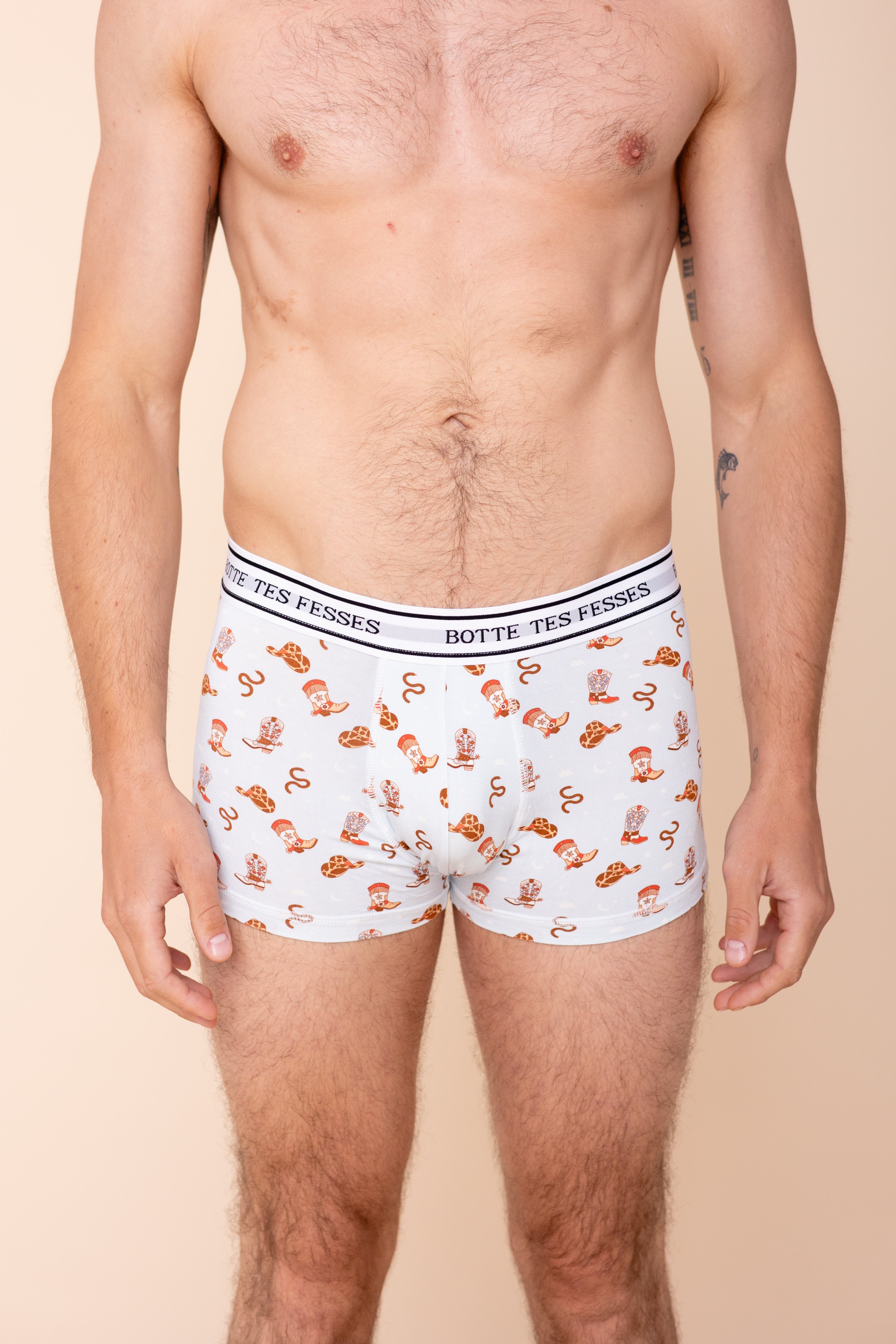Boxer Court "BOTTE TES FESSES"