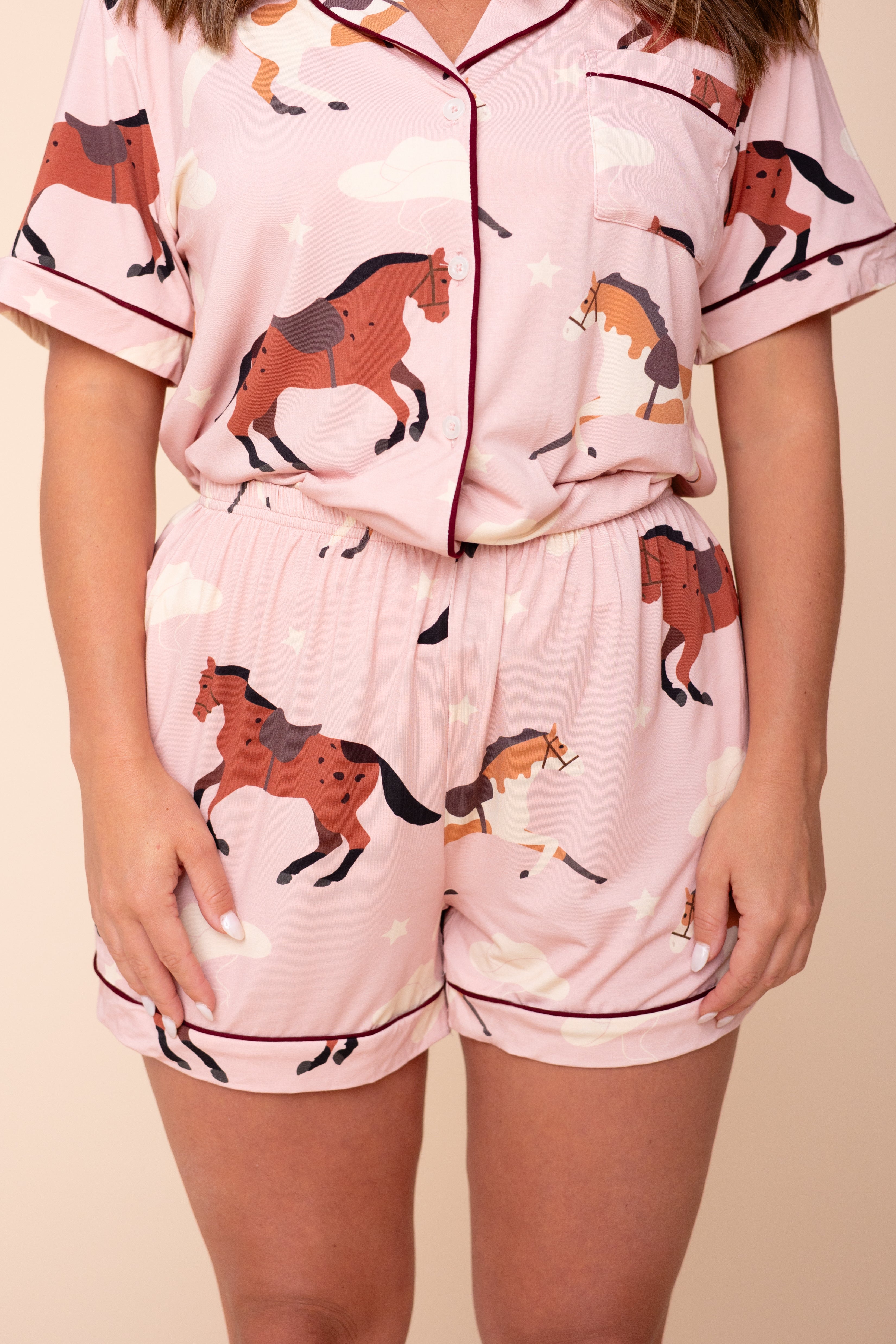 Short Pyjama "EN SELLE MA BELLE"