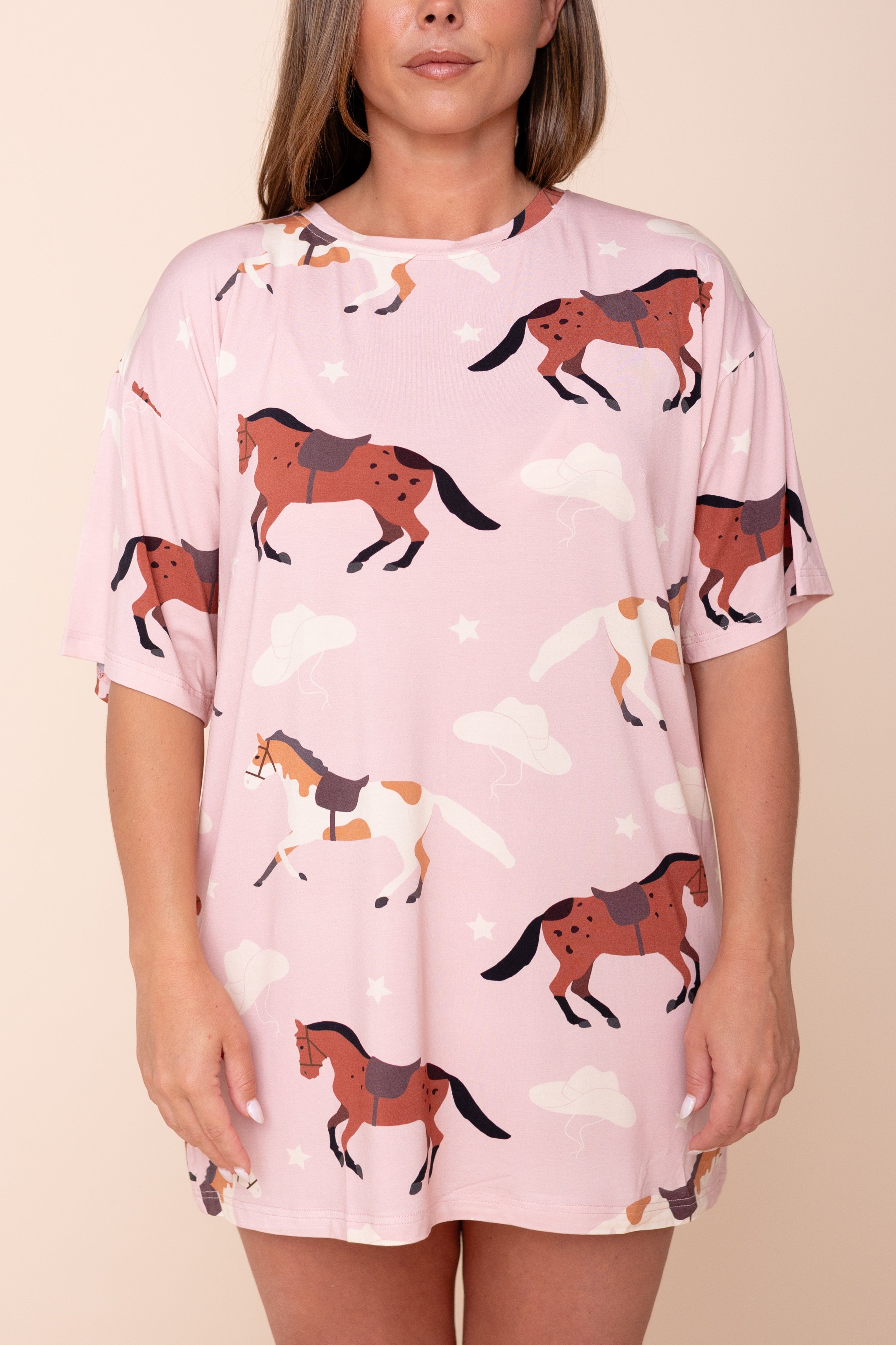 Unisex Long Tee "EN SELLE MA BELLE"