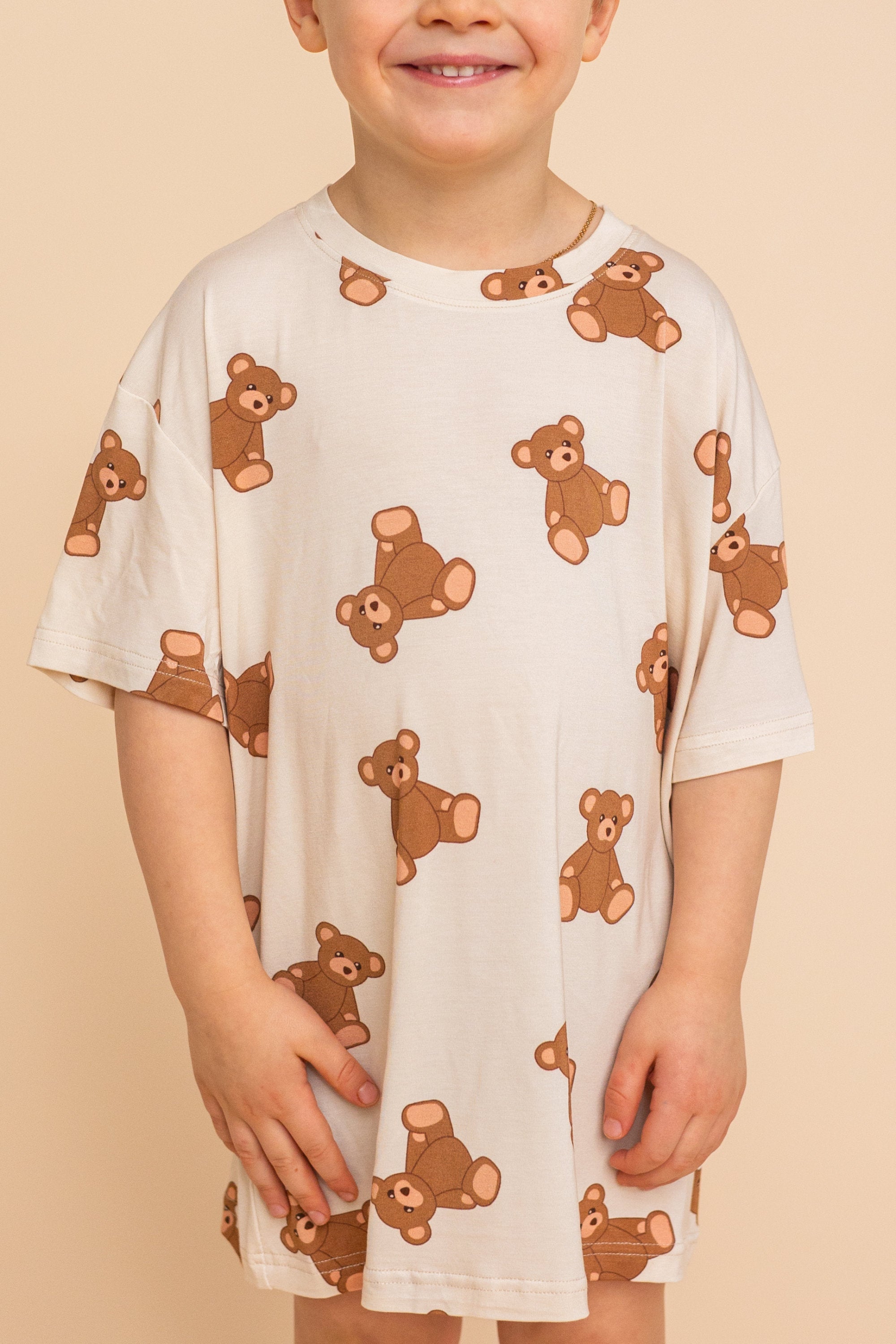 Kids' Long Tee "MY TEDDY BEAR"