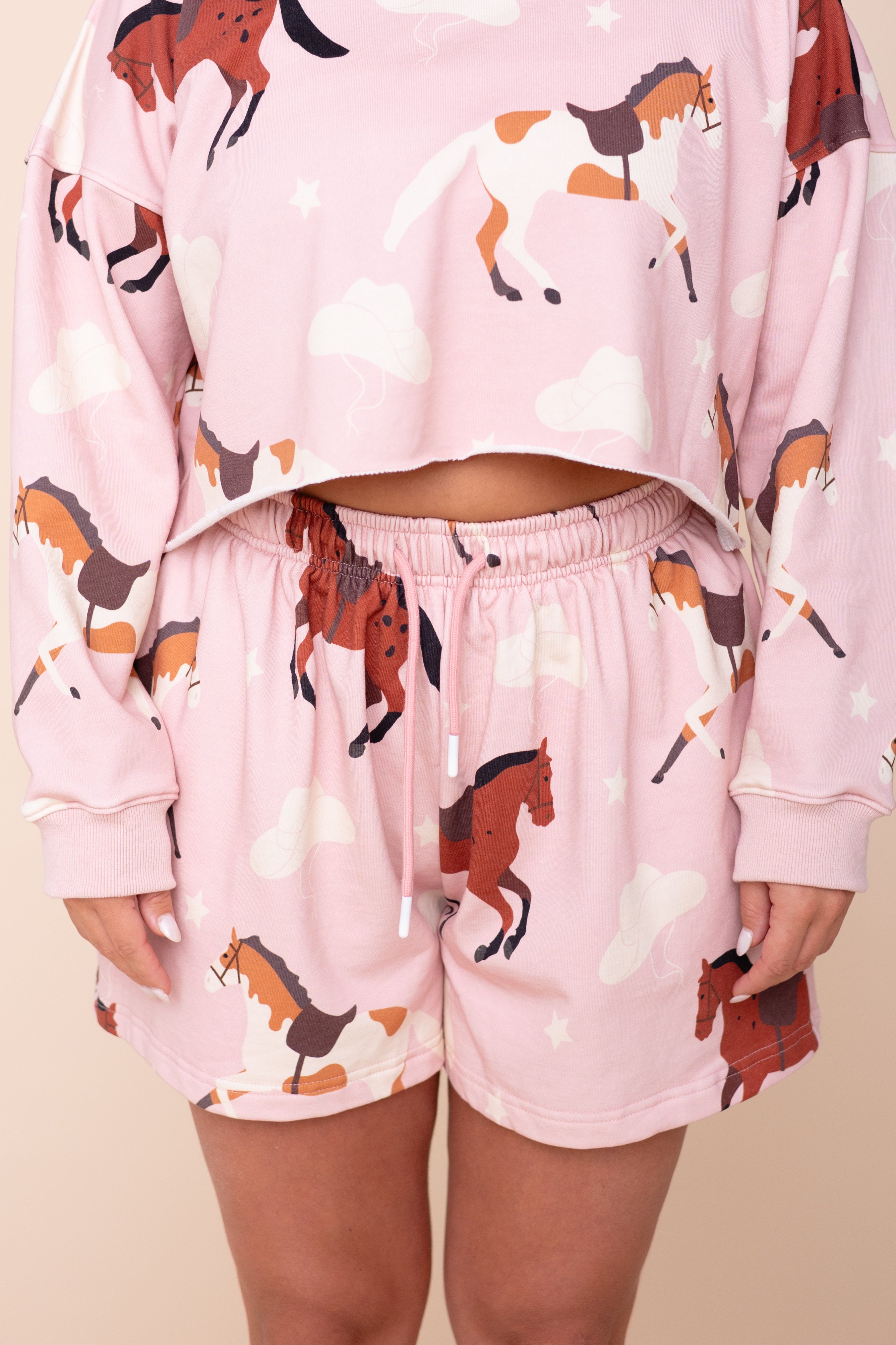 Comfy Short "EN SELLE MA BELLE"