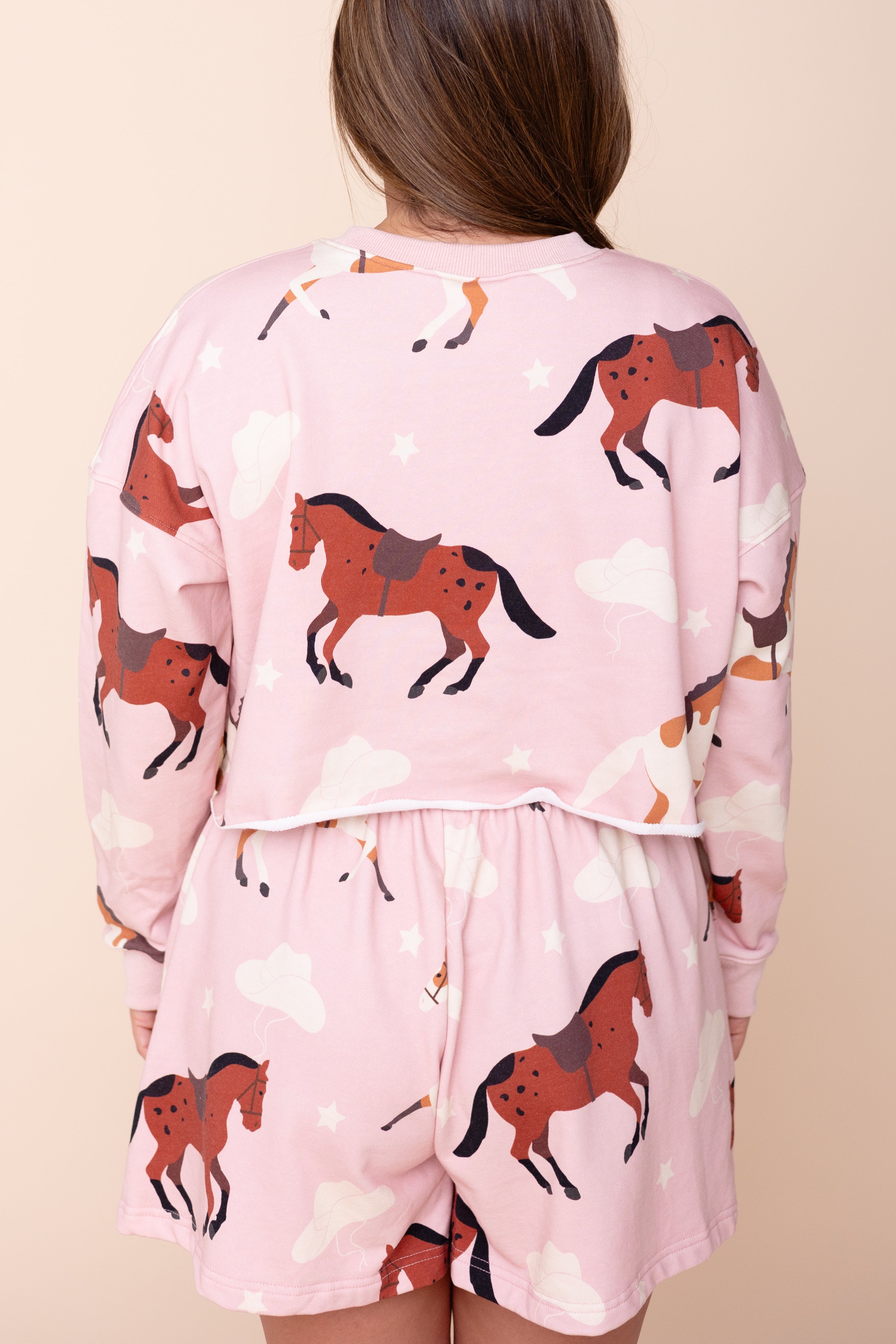 Crop Top "EN SELLE MA BELLE"