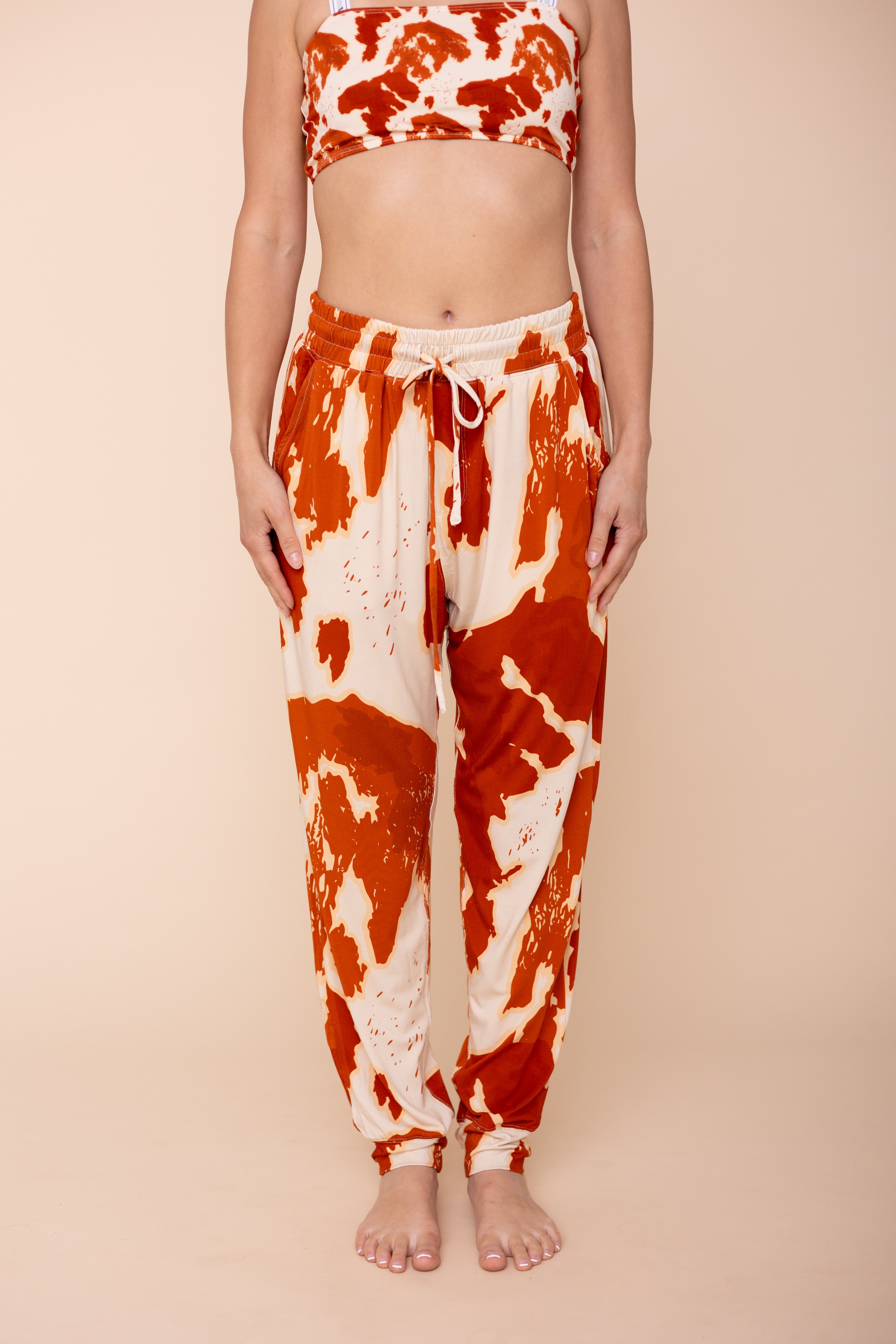 Unisex Pajama Joggers "VACHE-MENT HOT"