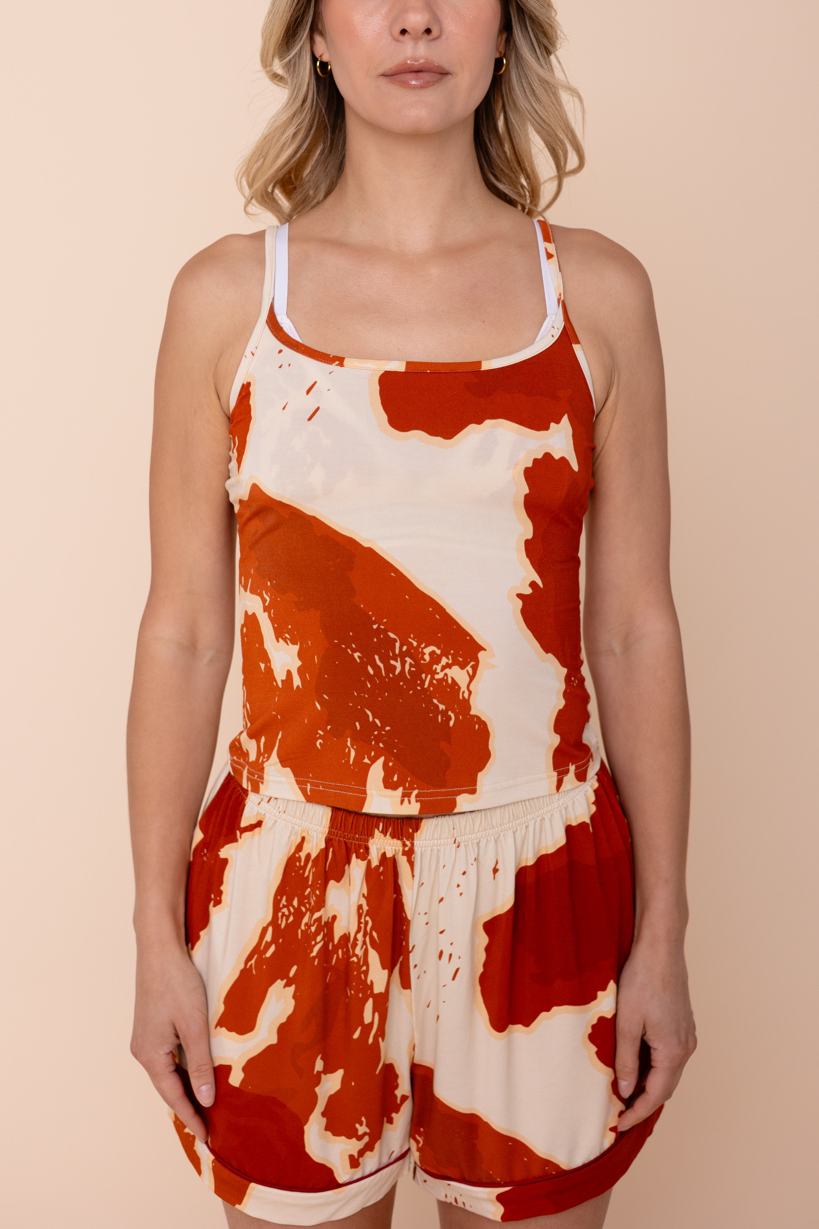 Camisole Pyjama "VACHE-MENT HOT"