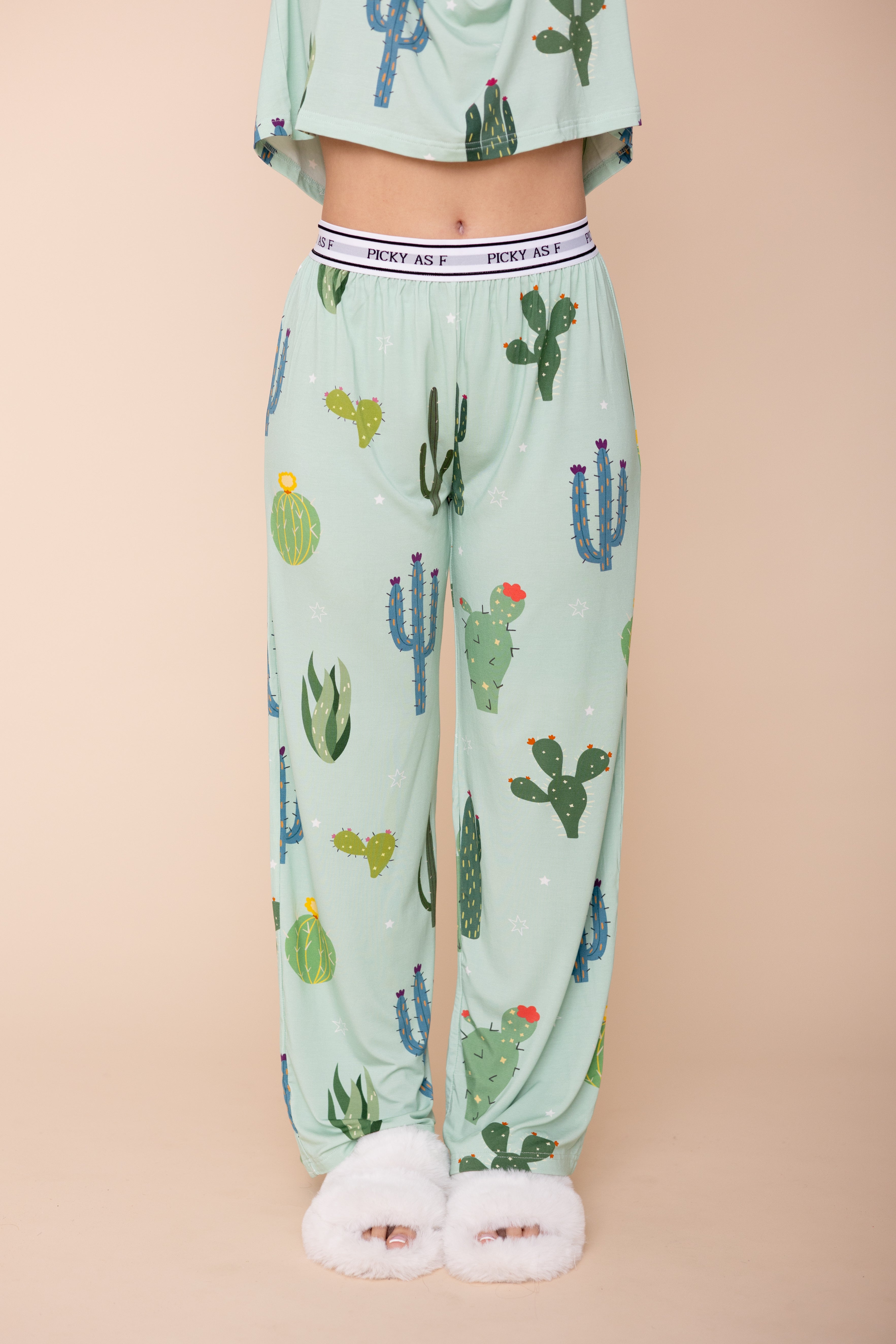 Pantalon Pyjama Évasé "PICKY AS F"