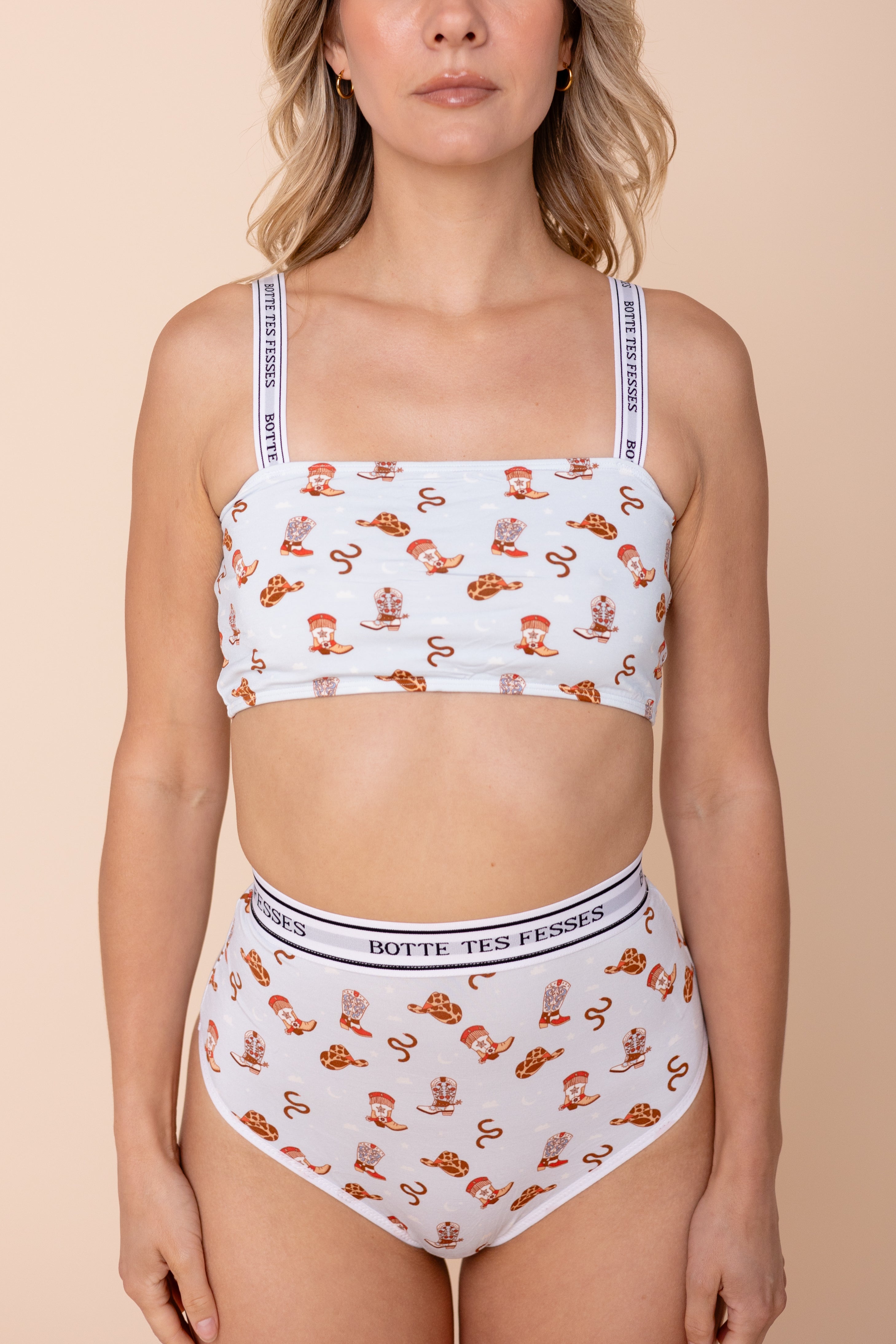 Tube Top  "BOTTE TES FESSES"