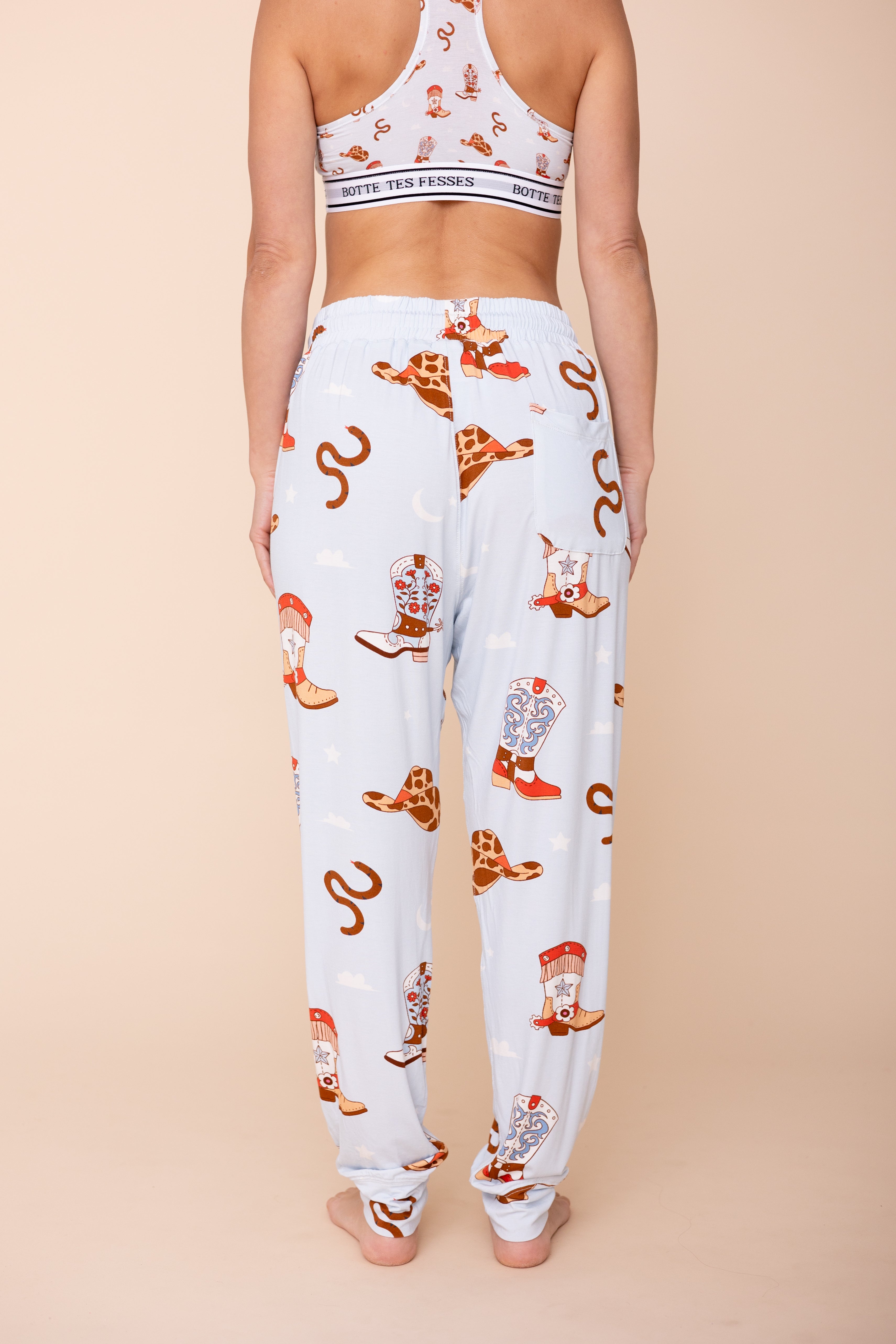 Unisex Pajama Joggers "BOTTE TES FESSES"