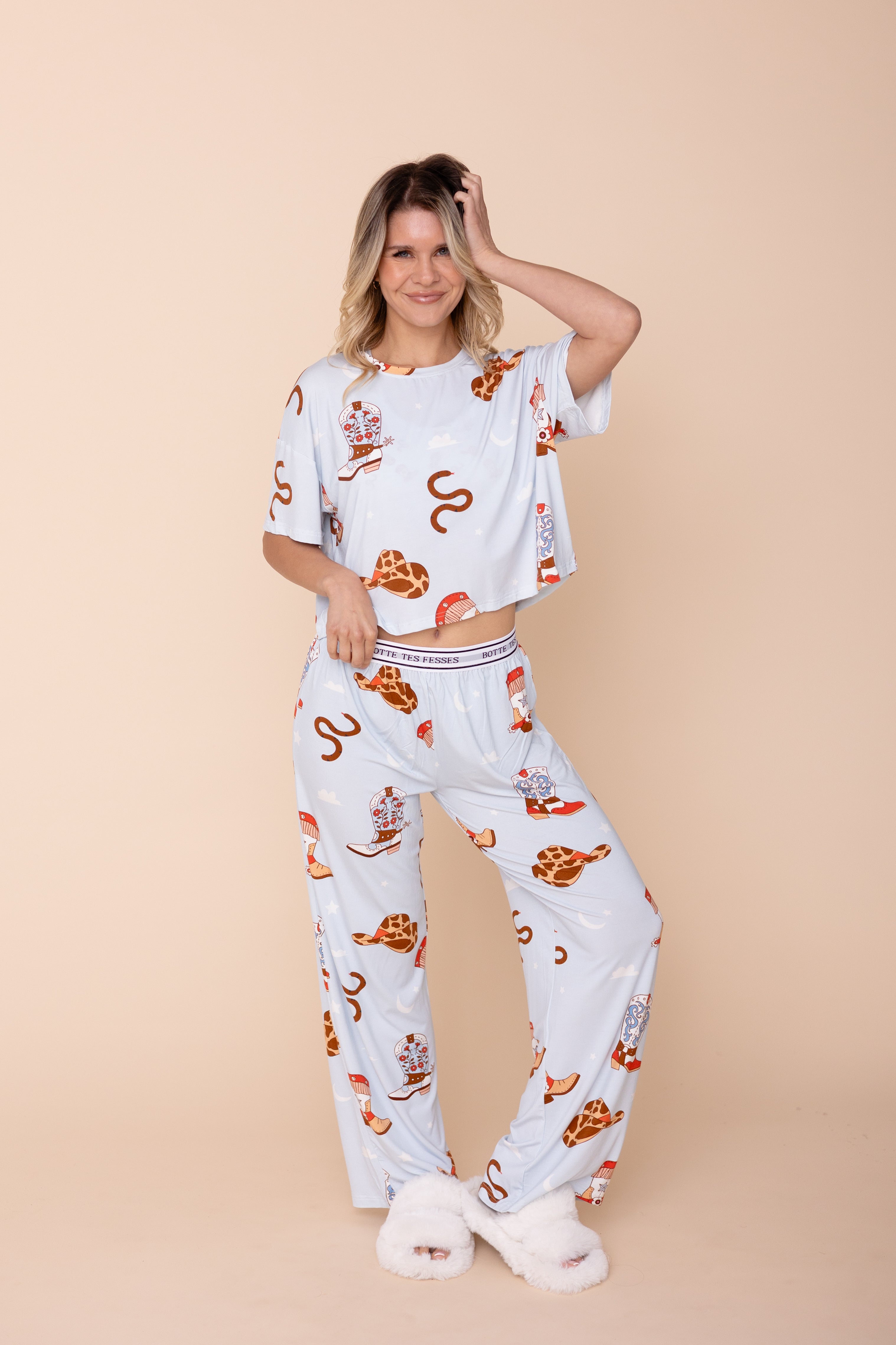 Haut Pyjama "BOTTE TES FESSES"