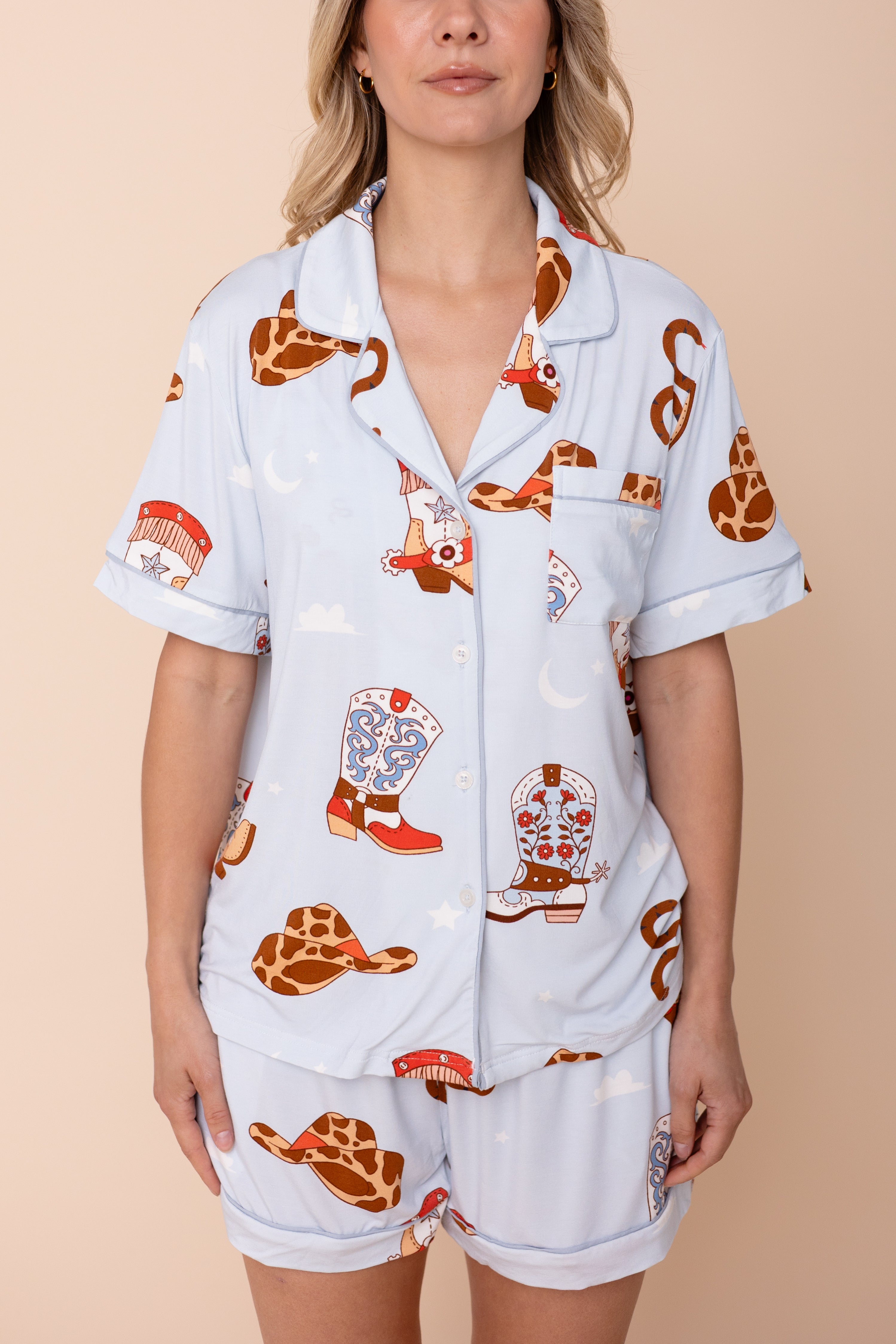 Chemisier Pyjama "BOTTE TES FESSES"