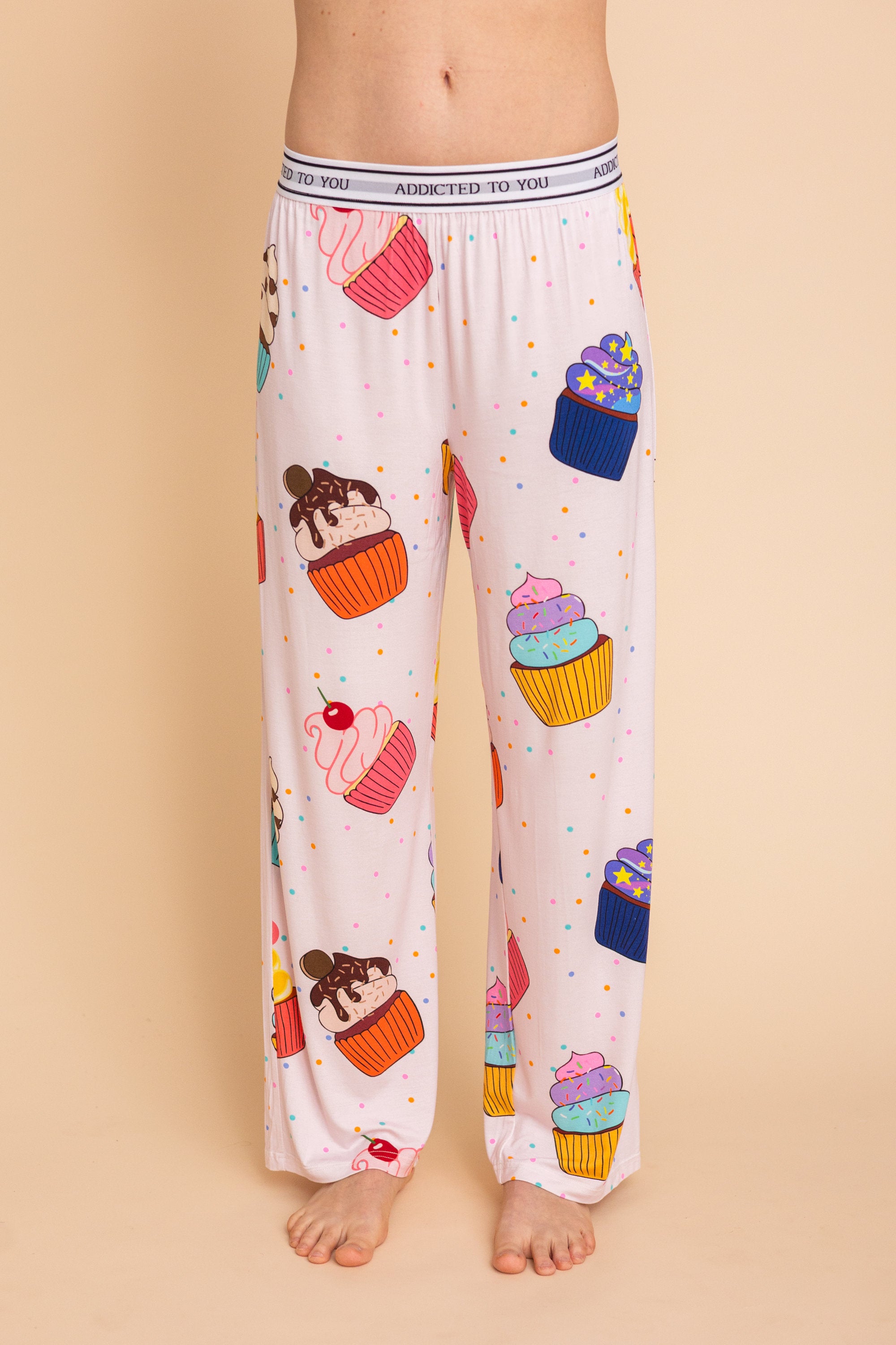 Pantalon Pyjama Évasé "ADDICTED TO YOU"