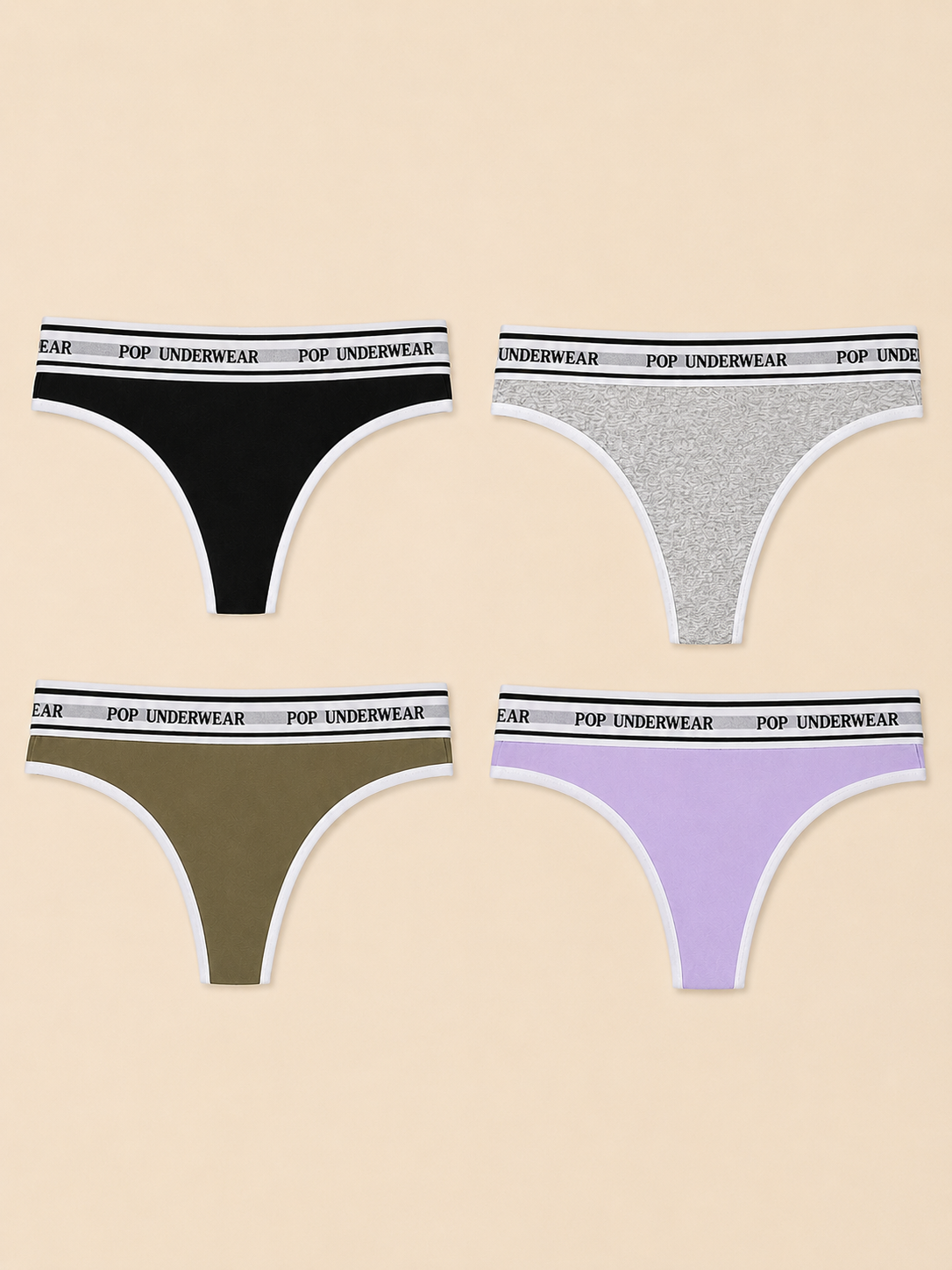 String "CLASSIQUE" – Pack de 4