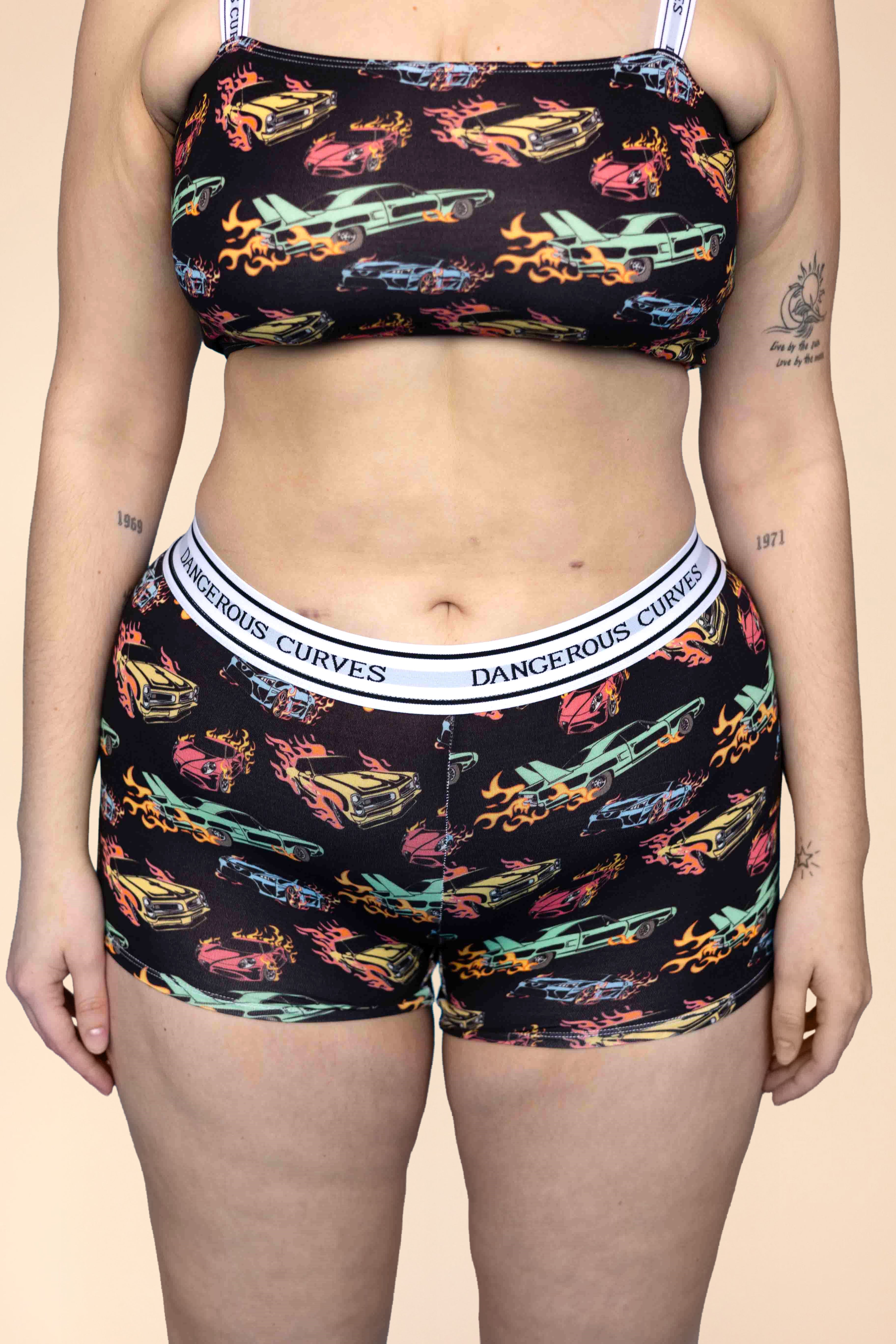 Boxer Femme "DANGEROUS CURVES"