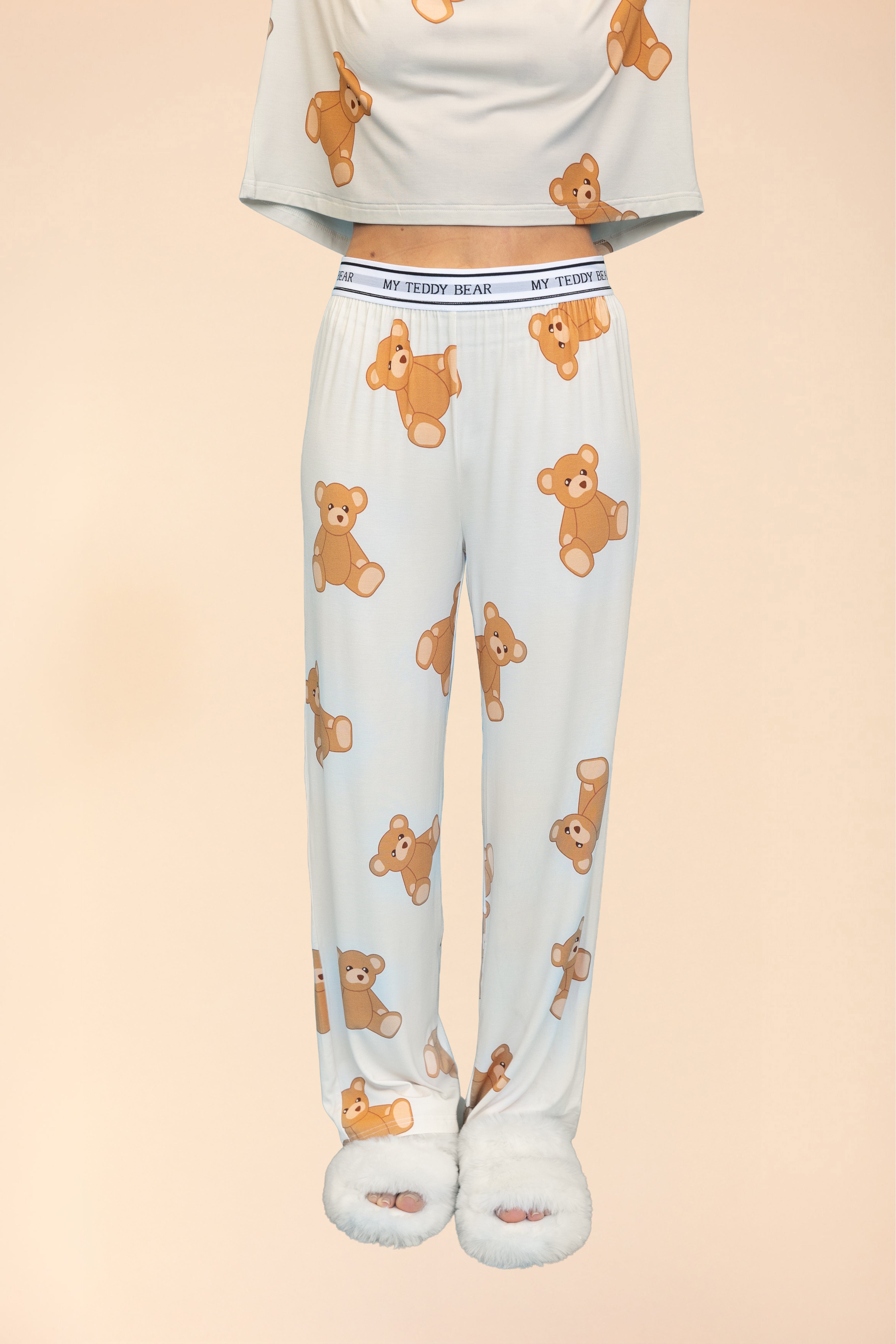 Pantalon Pyjama Évasé "MY TEDDY BEAR"