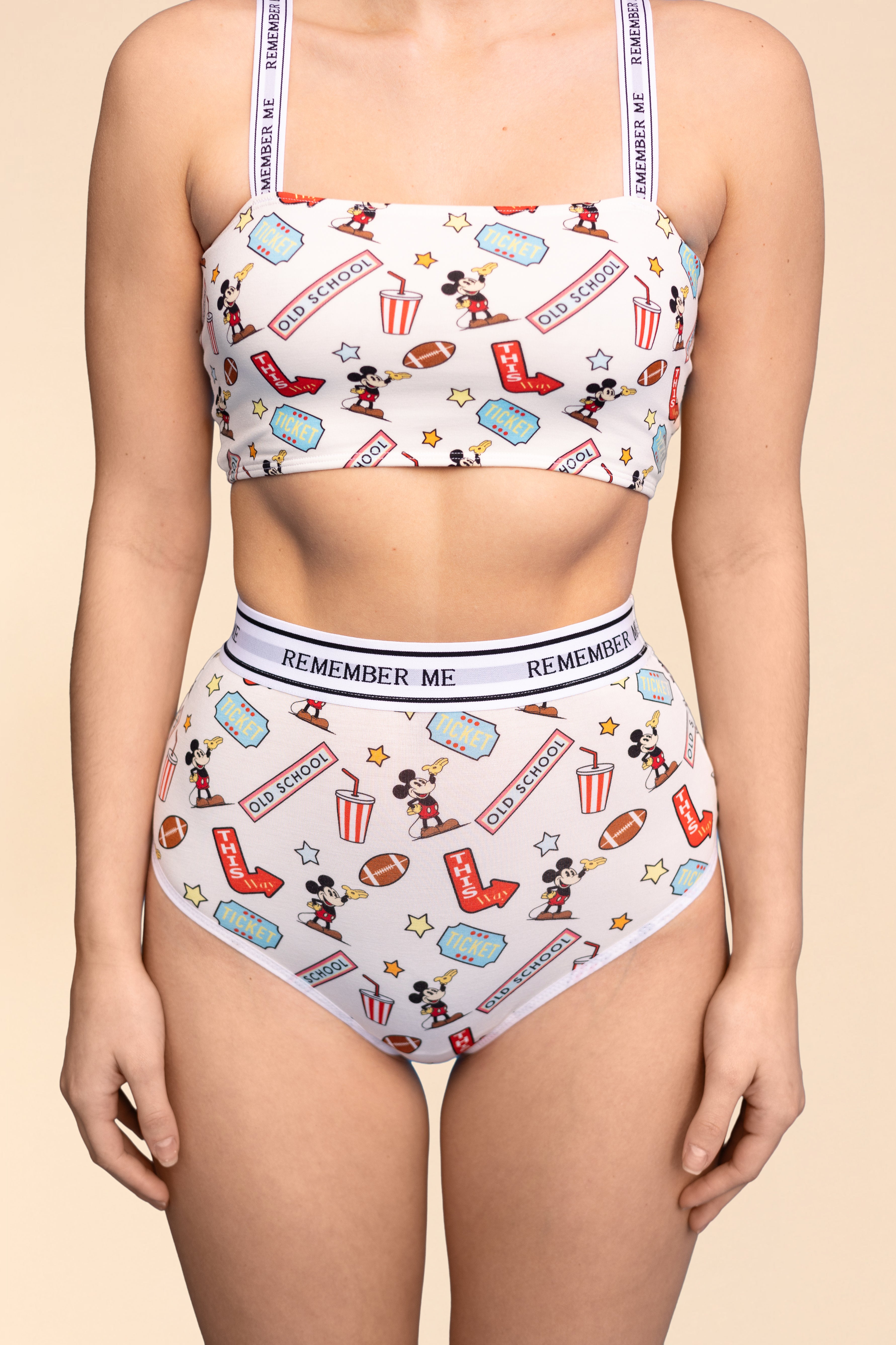 Tanga Taille Haute "REMEMBER ME"